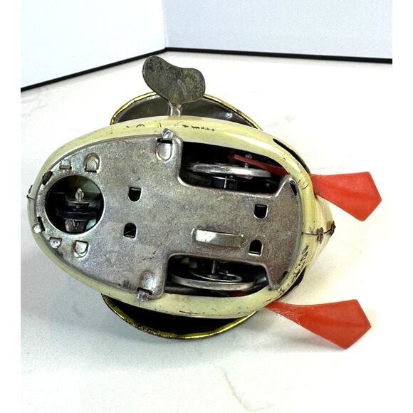 Vintage Clockwork Tin Wind Up Gosling Duck w/Key WORKS #MS98 - Picture 5 of 5